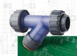 Filtr siatkowy RV PVC-U
